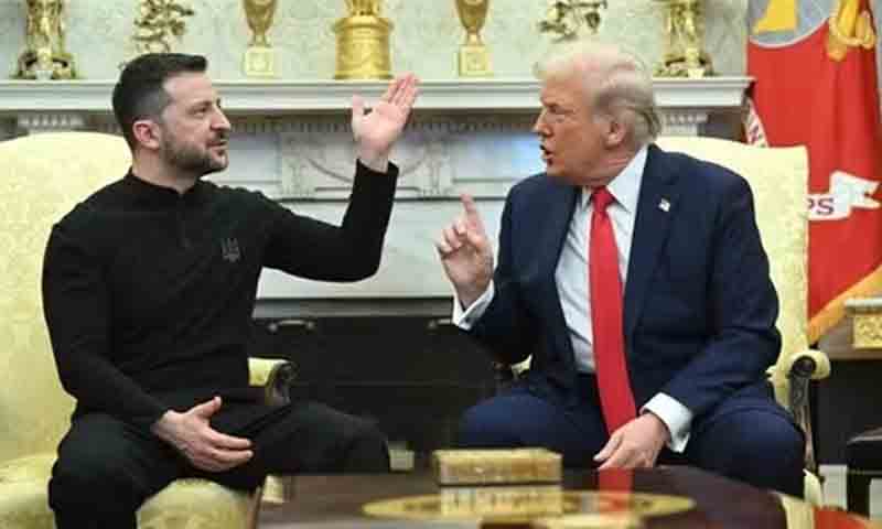 وائٹ ہاؤس کی یوکرینی صدر زیلنسکی کو الاسکا بلانے پر مشاورت الاسکا میں ملاقات