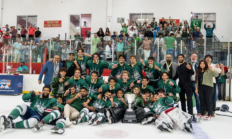 پاکستان کی آئس ہاکی میں تاریخی فتح، لیٹم کپ ڈویژن تھری چیمپئن شپ جیت لی آئس ہاکی میں تاریخی فتح