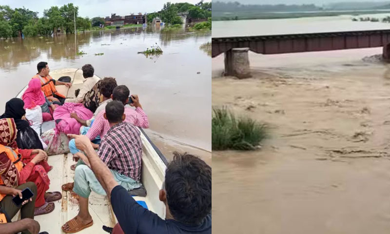 پُل ٹوٹ گیا