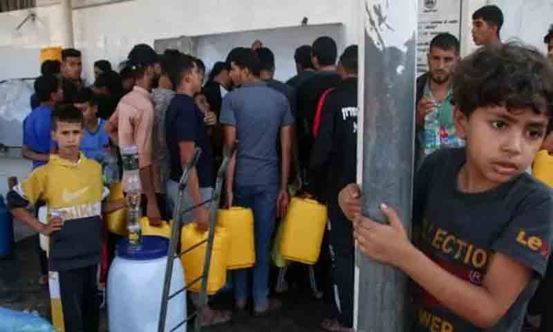 غزہ میں انسانی بحران سنگین، فاقہ کشی سے مزید اموات، امریکی ایلچی کا دورہ امریکی ایلچی