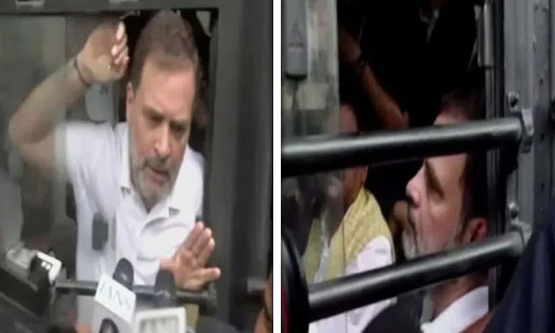 راہول گاندھی گرفتار