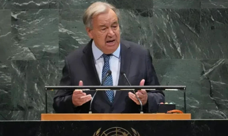اقوام متحدہ جنرل اسمبلی کا اجلاس، سیکریٹری جنرل کا غزہ میں فوری جنگ بندی کا مطالبہ سیکریٹری جنرل