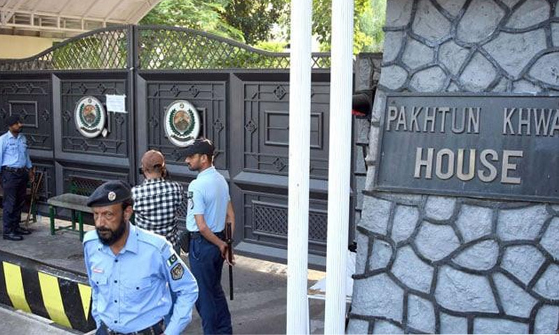 اسلام آباد کے قریب نیا کے پی ہاؤس