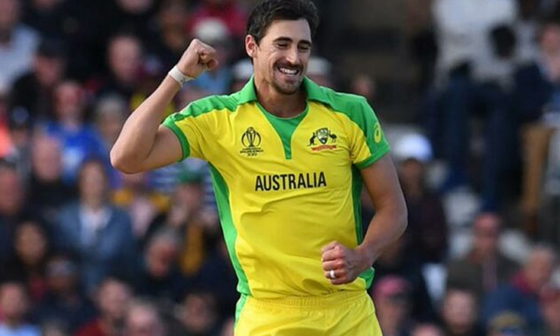 فاسٹ بائولر مچل اسٹارک