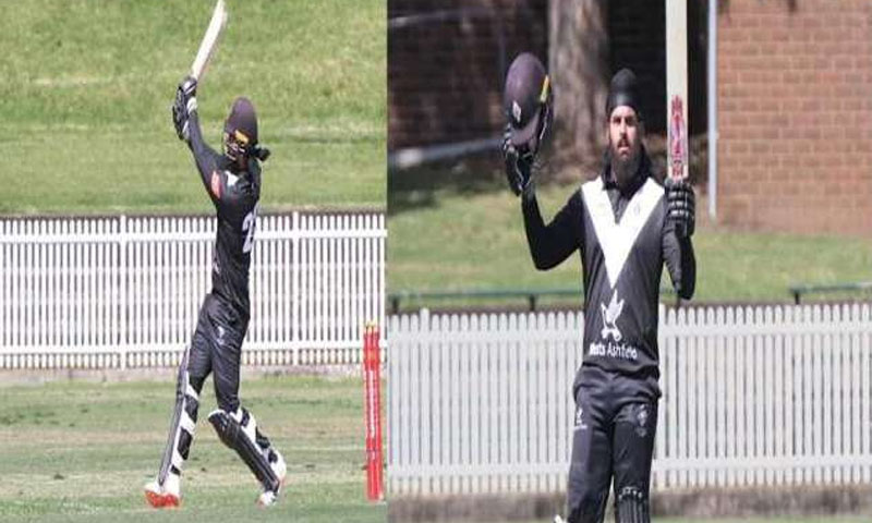 ہرجس سنگھ کا دھماکے دار کارنامہ، 35 چھکوں کی مدد سے 314 رنز کی ناقابلِ شکست اننگز Australian Cricketer