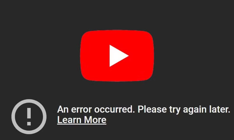 یوٹیوب کی ویڈیو اسٹریمنگ میں عارضی خرابی، صارفین پریشان