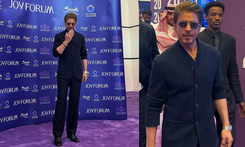 سعودی عرب میں شاہ رخ خان کا پیغام، بچوں کی تخلیقی سوچ ہمیشہ نیا جذبہ دیتی ہے