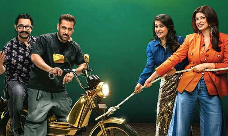 کاجول کا عامر خان اور سلمان خان پر خواتین اداکاروں کے ساتھ برابری نہ ہونے پر تنقید