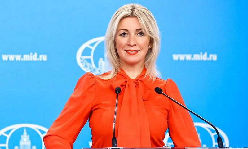 Russia spokesperson Maria Zakharova