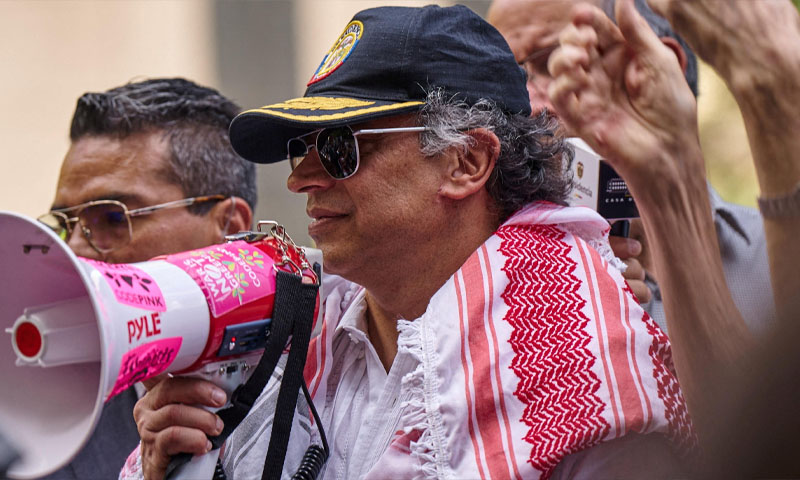 colombian president Gustavo Petro