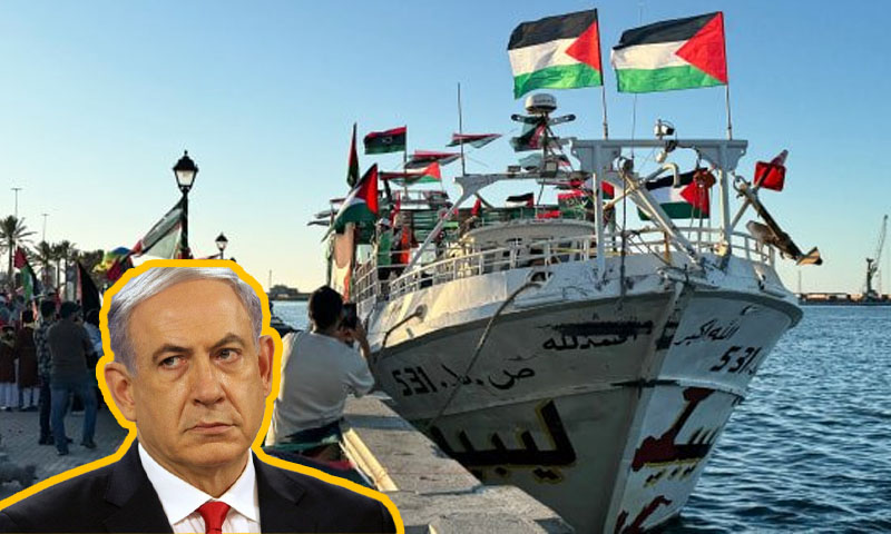 isreal attacks global sumud flotilla