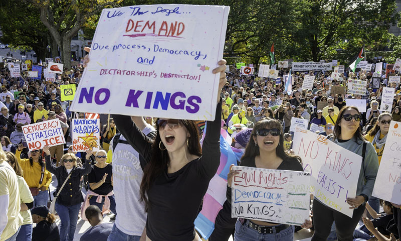 no kings protest