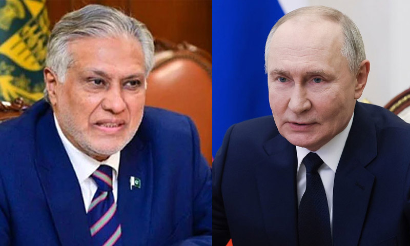 اسحاق ڈار کی صدر پیوٹن سے اہم ملاقات، علاقائی تعاون مزید بڑھانے پراتفاق Ishaq Dar