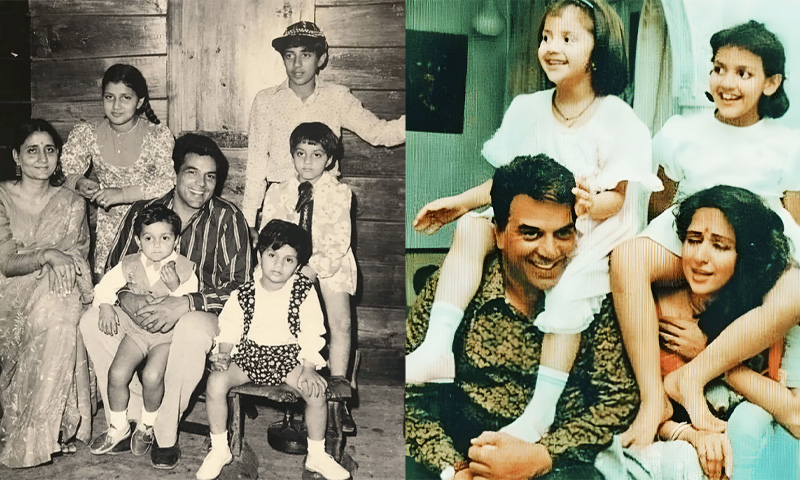 dharmendra family hema malini and prakash kaur