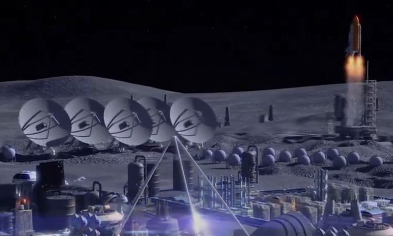 چاند کی مٹی کی اینٹیں خلا کے بعد زمین پر بحفاظت پہنچ گئیں