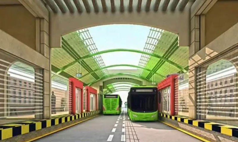 کراچی: گرین لائن کامن کوریڈور کا افتتاح اگلے سال کرنے کا اعلان Green Line Common Coridor