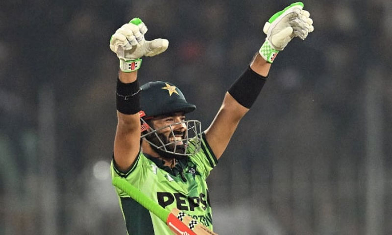 محمد رضوان نے 100میچ کھیلنے کا اعزاز حاصل کر لیا Rizwan