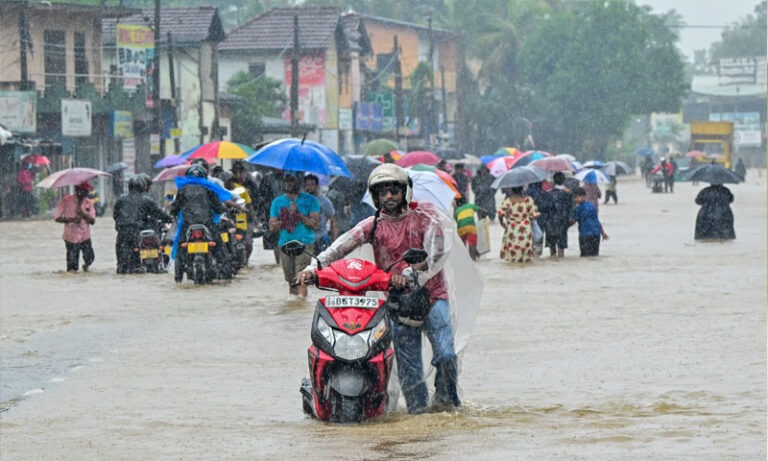 سری لنکا میں شدید بارشوں اور طوفانی سیلاب سے 123 افراد ہلاک
