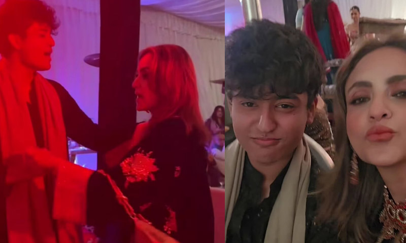 نادیہ خان کا بیٹے کے ساتھ بھارتی گانے پر ڈانس، سوشل میڈیا پر تنقید کا سامنا Nadia Khan