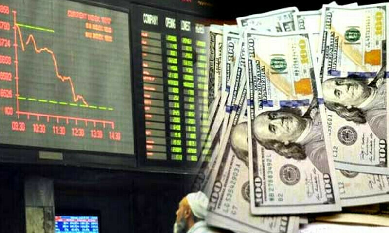 اسٹاک ایکسچینج میں کاروبار کا مثبت آغاز ، ڈالر کی قیمت مزید گر گئی dollar