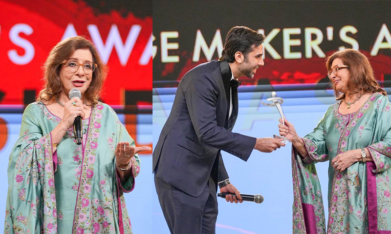 لکس اسٹائل ایوارڈز میں ہم ٹی وی نیٹ ورک کی صدر نے بڑا اعزاز اپنے نام کر لیا