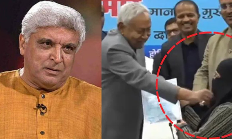 مسلم خاتون کے نقاب کھینچنے کا واقعہ، جاوید اختر کا سخت ردِعمل