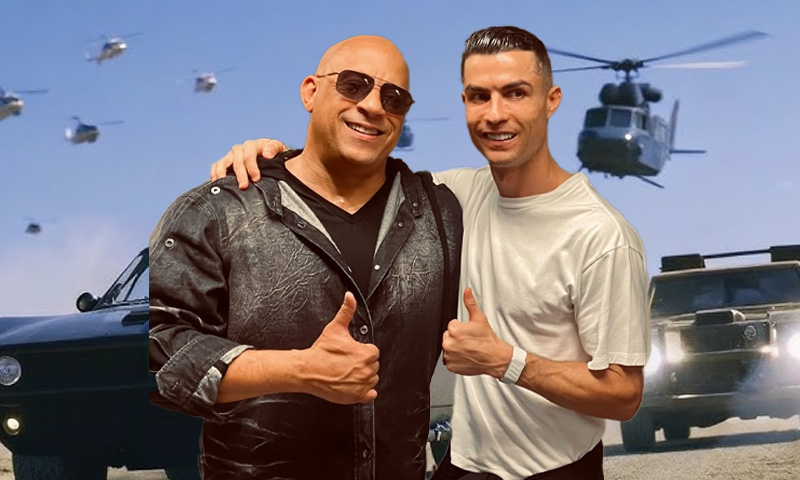 رونالڈو ہالی ووڈ فلم 'فاسٹ اینڈ فیوریس' کی کاسٹ میں شامل