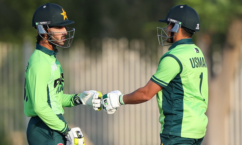 پاکستان انڈر 19 ایشیا کپ کے فائنل میں پہنچ گیا Pakistan Under-19s