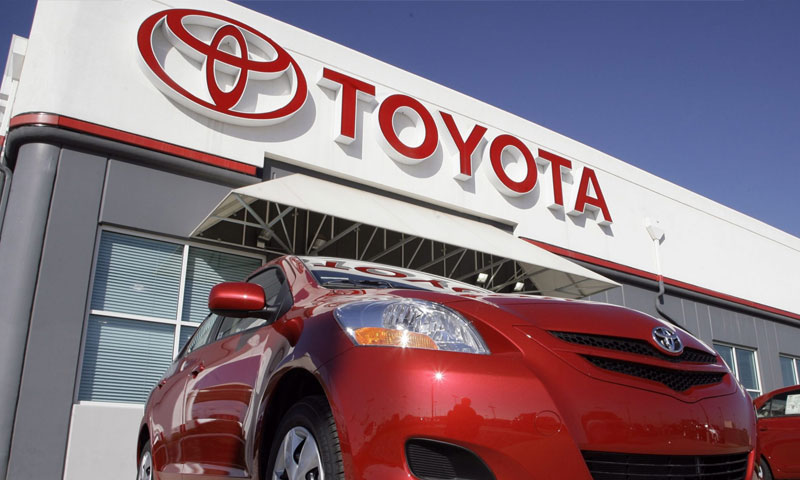 ٹویوٹا موٹرز کی عالمی پیداوار اور فروخت میں ریکارڈ کمی