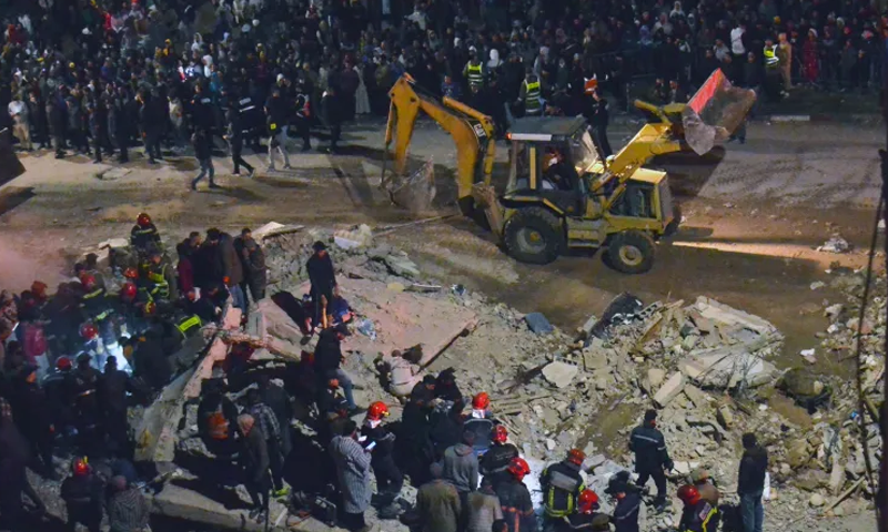 مراکش میں 2 رہائشی عمارتیں گر گئیں ، 19 افراد ہلاک ، 16 زخمی morocco