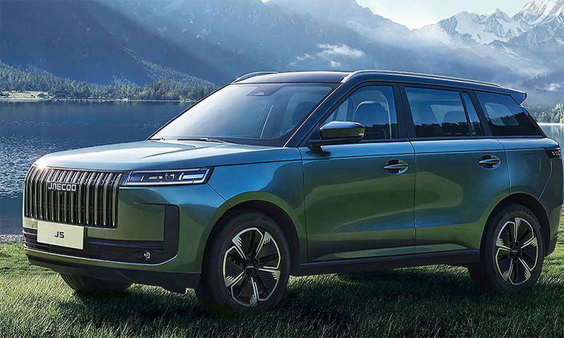 جیکو نے پاکستان کی سب سے سستی ہائبرڈ گاڑی متعارف کرا دی Jaecoo