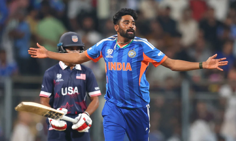 ٹی 20 ورلڈ کپ، بھارت  نے امریکا کو شکست دے دی