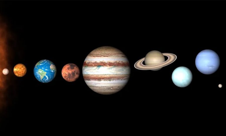 آسمان پر ایک ساتھ 6 سیارے دیکھنے کا موقع