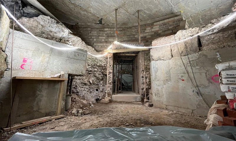 تعمیراتی کام کے دوران تقریباً 2 ہزار سال قدیم رومی مقام دریافت