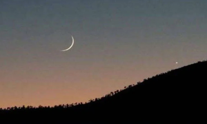 محکمہ موسمیات نے عیدالفطر کے چاند کی پیشگوئی کر دی