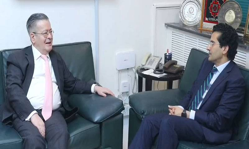 وزیر پیٹرولیم اور فرانس کے سفیر کی ملاقات، توانائی و معدنیات میں تعاون مزید مضبوط