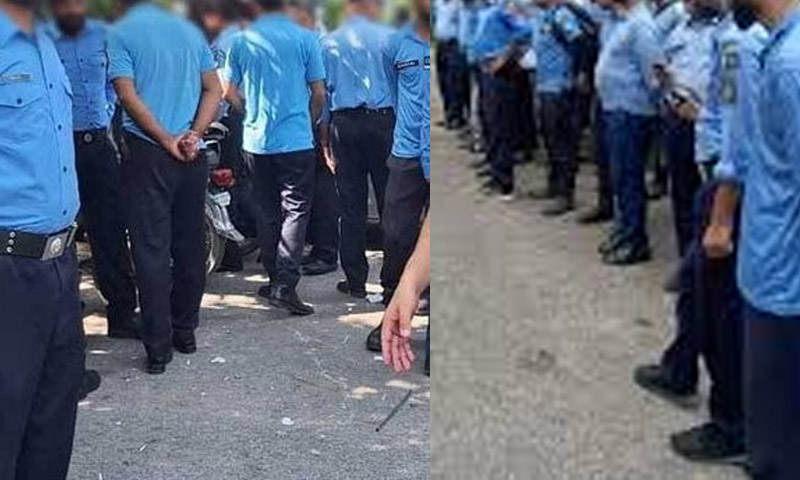 وفاقی دارالحکومت میں پولیس اہلکاروں کے خلاف ہیلمٹ نہ پہننے پر کارروائی