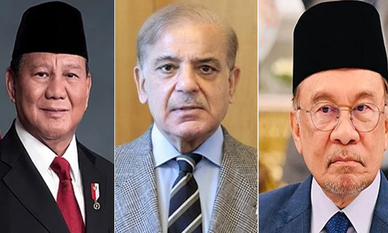 وزیراعظم شہبازشریف کا ملائیشیا اور انڈونیشیا کے سربراہان سے ٹیلیفونک رابطہ