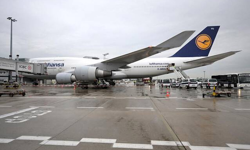 جرمن ایئرلائن لفتھانزا کی دبئی کے لیے پروازیں منسوخ