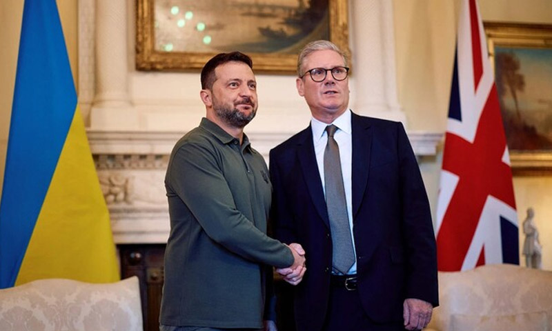 برطانیہ اور یوکرین کے درمیان نیا دفاعی معاہدہ طے