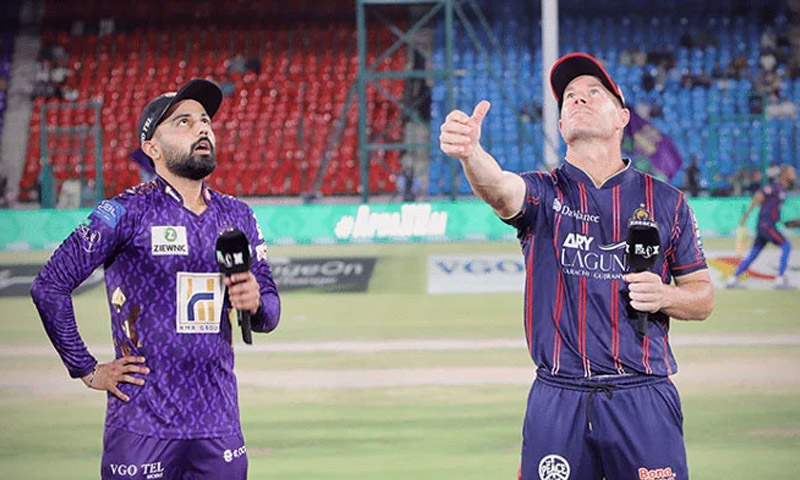 پی ایس ایل 11، کوئٹہ گلیڈی ایٹرز کا کراچی کنگز کیخلاف ٹاس جیت کر فیلڈنگ کا فیصلہ