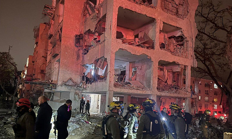 ایرانی میزائل حملوں نے اسرائیل کے شہر عراد اور دیمونا میں تباہی مچا دی