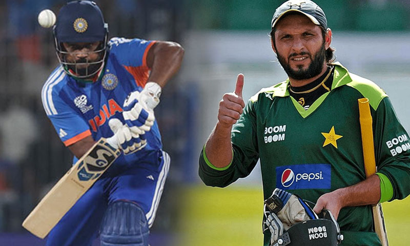 سنجو سیمسن نے شاہد آفریدی کا 17 سال پرانا ریکارڈ برابر کر دیا