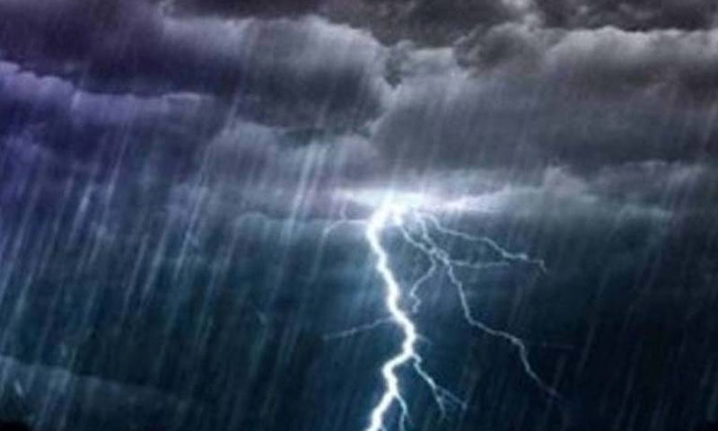 ملک کے بیشتر علاقوں میں گرج چمک کے ساتھ بارش کی پیشگوئی