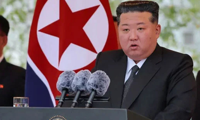 شمالی کوریا کا نئے جنگی بحری جہاز سے کروز میزائل کا تجربہ، ایران جنگ بارے بھی اہم اعلان