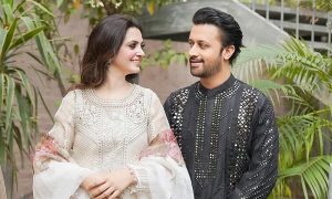 عاطف اسلم کا شادی کی 13ویں سالگرہ پر اہلیہ کیلئے محبت بھرا پیغام