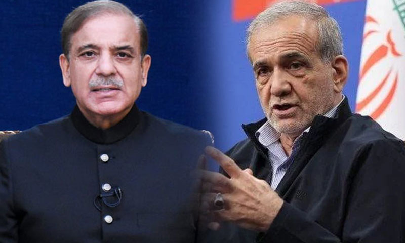 مشرق وسطیٰ کی صورتحال، وزیراعظم کا ایرانی صدر مسعود پزشکیان سے اہم ٹیلی فونک رابطہ