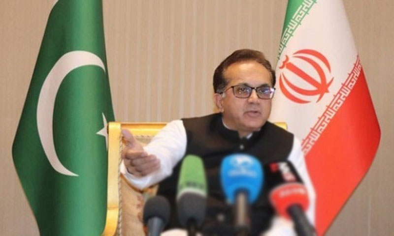 ایران میں موجود پاکستانی فوری طور پر اپنے سفارتخانے سے رابطہ کریں، پاکستانی سفیر