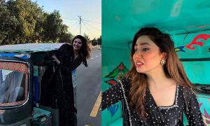 ماہرہ خان کی رکشہ سواری کی ویڈیو سوشل میڈیا پر وائرل