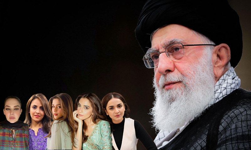 ایرانی سپریم لیڈر آیت اللہ خامنہ ای کی شہادت، شوبز شخصیات کا تعزیتی پیغام